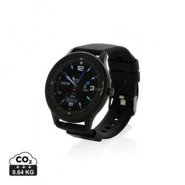 Logo trade promotional products image of: Swiss Peak RCS recycled TPU Watch