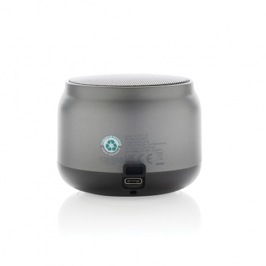 Logo trade promotional merchandise image of: BeatBuddy recycled plastic 3W speaker