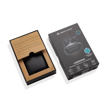 Logotrade promotional merchandise photo of: Lakewood RCS recycled and repairable wireless earbuds