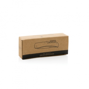 Logo trade promotional giveaways picture of: Wooden knife with bottle opener