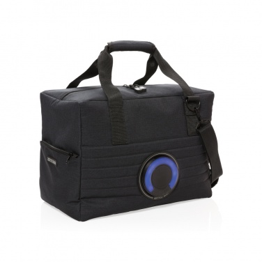 Logo trade promotional giveaways image of: Party speaker cooler bag
