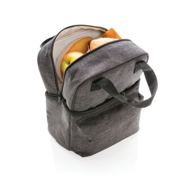 Logo trade corporate gifts picture of: Cooler bag with 2 insulated compartments