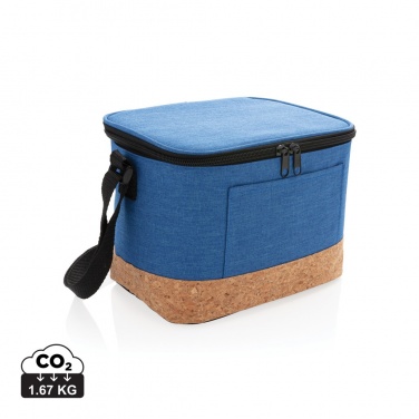 Logotrade promotional giveaway picture of: Two tone cooler bag with cork detail