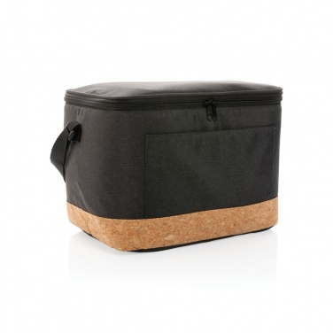 Logo trade promotional items image of: Impact AWARE™ XL RPET two tone cooler bag with cork detail