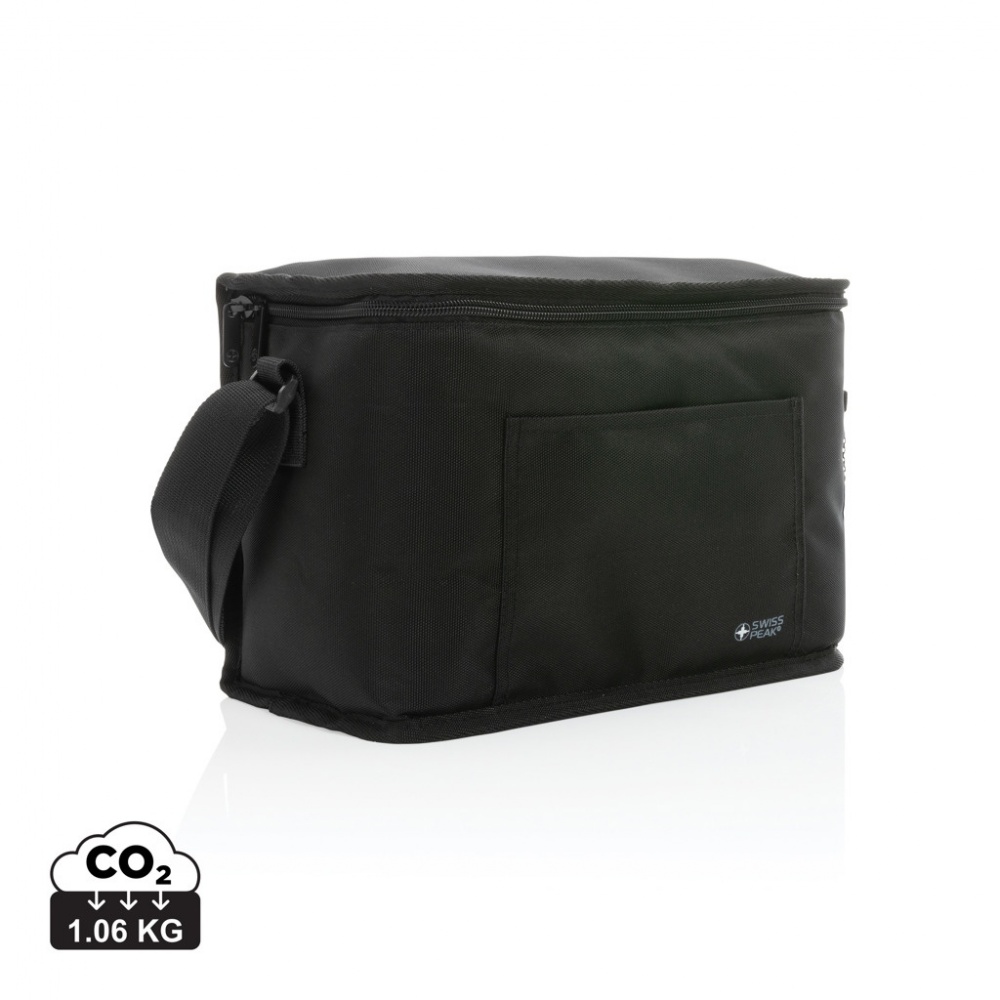 Logotrade promotional giveaway image of: Swiss Peak AWARE™ 1200D deluxe 8 can cooler bag