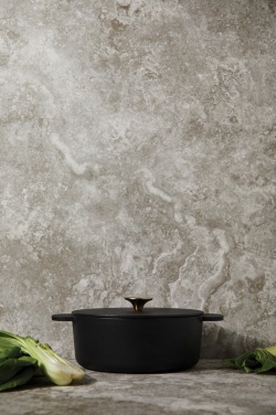 Logo trade promotional giveaways image of: Ukiyo cast iron pan medium