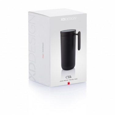 Logo trade promotional giveaway photo of: Clik leak proof travel mug