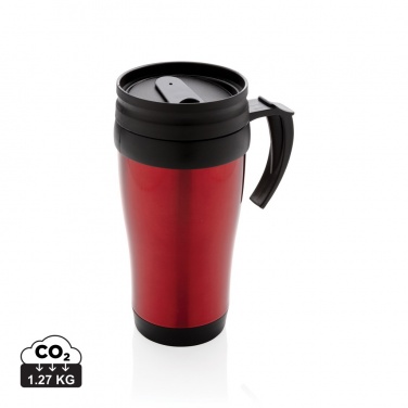 Logo trade advertising products image of: Stainless steel mug