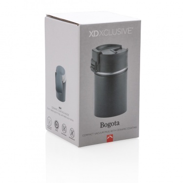 Logotrade promotional gift picture of: Bogota compact vacuum mug with ceramic coating