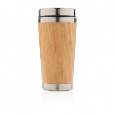 Logo trade promotional giveaways picture of: Bamboo tumbler