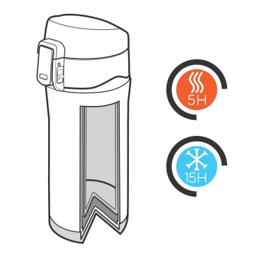 Logotrade corporate gift picture of: Easy lock vacuum mug