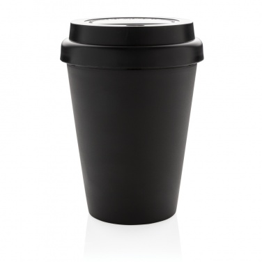 Logotrade promotional product image of: Reusable double wall coffee cup 300ml