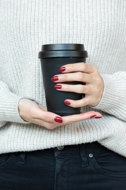 Logotrade promotional giveaways photo of: Reusable double wall coffee cup 300ml