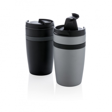 Logo trade advertising products image of: Sierra leak proof vacuum coffee tumbler