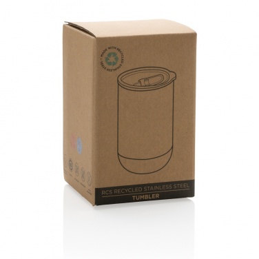 Logotrade advertising product picture of: RCS recycled stainless steel tumbler