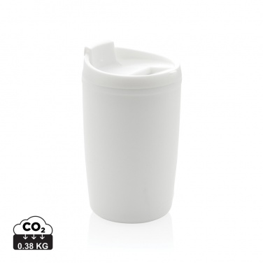 Logo trade promotional products picture of: GRS Recycled PP tumbler with flip lid