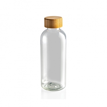 Logo trade promotional giveaways picture of: RCS RPET bottle with bamboo lid