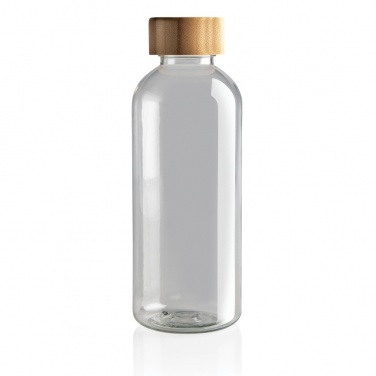 Logotrade promotional gift image of: RCS RPET bottle with bamboo lid