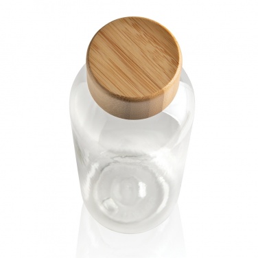 Logotrade promotional gift picture of: RCS RPET bottle with bamboo lid