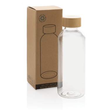 Logotrade promotional merchandise photo of: RCS RPET bottle with bamboo lid