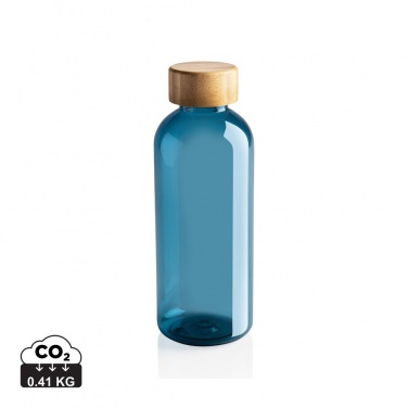 Logo trade business gift photo of: RCS RPET bottle with bamboo lid