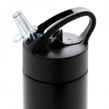 Logo trade promotional items picture of: Sport bottle with straw