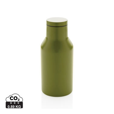 Logo trade business gifts image of: RCS Recycled stainless steel compact bottle