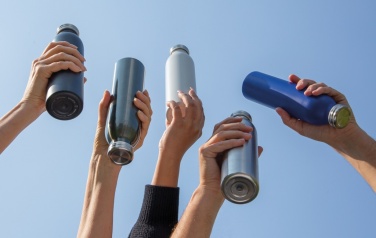 Logo trade promotional items image of: Leakproof copper vacuum insulated bottle