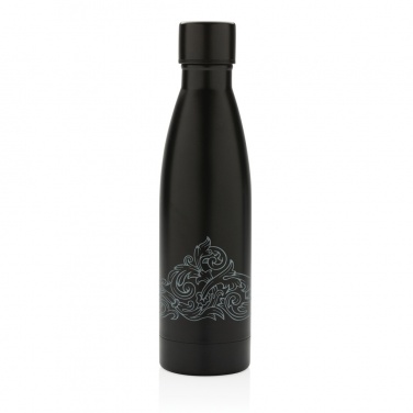 Logo trade corporate gifts picture of: RCS Recycled stainless steel solid vacuum bottle