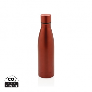 Logotrade promotional items photo of: RCS Recycled stainless steel solid vacuum bottle