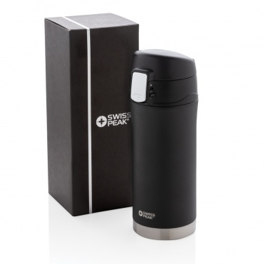 Logo trade advertising products image of: Swiss Peak Elite copper vacuum mug