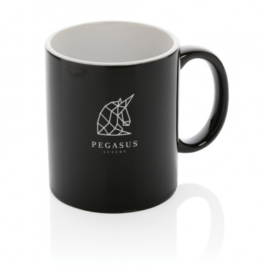 Logo trade promotional items image of: Ceramic classic mug 350ml
