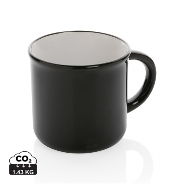 Logo trade advertising products image of: Vintage ceramic mug 280ml