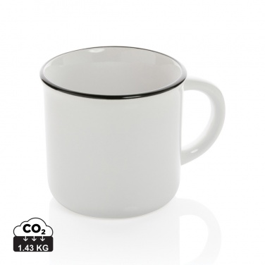 Logotrade promotional gift picture of: Vintage ceramic mug 280ml