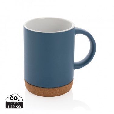 Logotrade corporate gift picture of: Ceramic mug with cork base 280ml