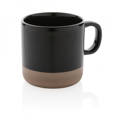Logo trade promotional giveaway photo of: Glazed ceramic mug 360ml