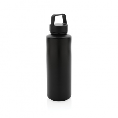 Logo trade promotional gifts image of: RCS certified recycled PP water bottle with handle
