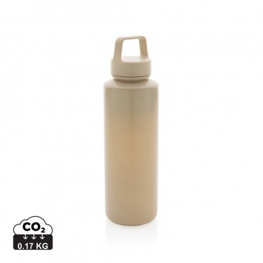 Logo trade promotional products image of: RCS certified recycled PP water bottle with handle