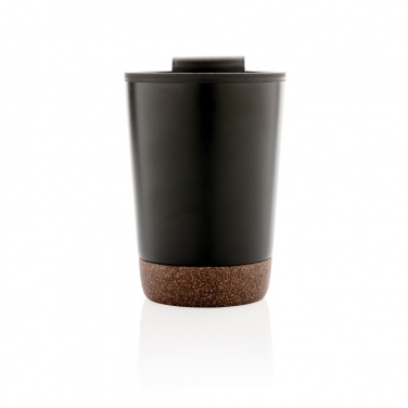 Logotrade promotional gift picture of: GRS RPP stainless steel cork coffee tumbler