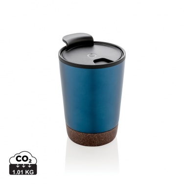 Logotrade promotional giveaways photo of: GRS RPP stainless steel cork coffee tumbler