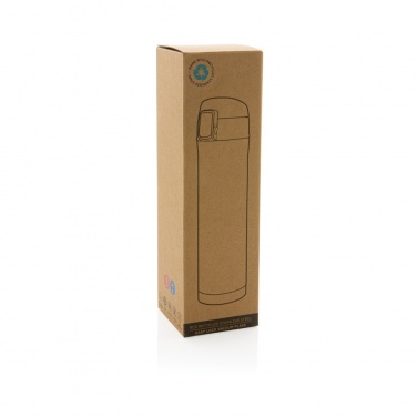 Logotrade promotional merchandise image of: RCS Re-steel easy lock vacuum flask