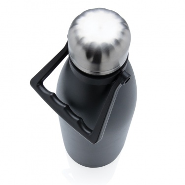Logotrade promotional merchandise picture of: RCS Recycled stainless steel large vacuum bottle 1.5L