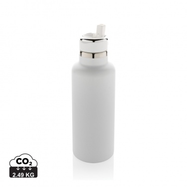Logo trade promotional product photo of: Hydro RCS recycled stainless steel vacuum bottle with spout
