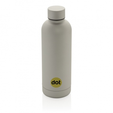 Logotrade promotional giveaway image of: RCS Recycled stainless steel Impact vacuum bottle