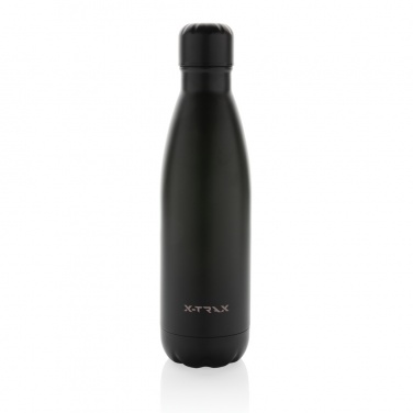 Logotrade promotional giveaway image of: Eureka RCS certified re-steel single wall water bottle