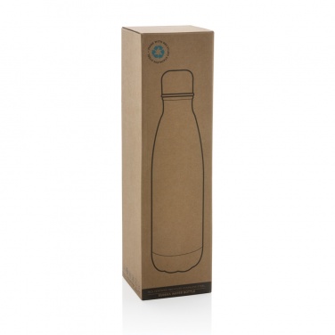 Logotrade corporate gift picture of: Eureka RCS certified re-steel single wall water bottle