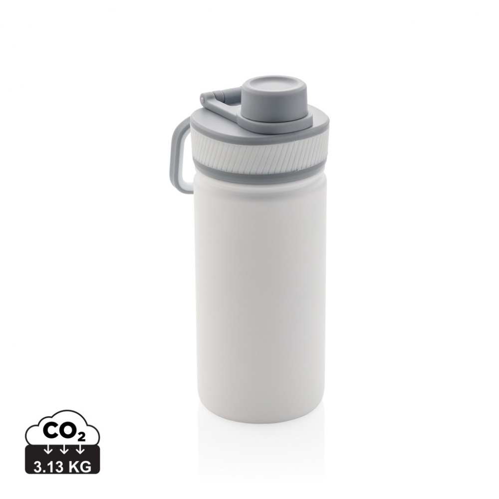 Logotrade advertising products photo of: Vacuum stainless steel bottle with sports lid 550ml