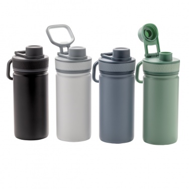 Logotrade promotional item picture of: Vacuum stainless steel bottle with sports lid 550ml