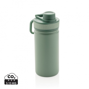 Logotrade promotional products photo of: Vacuum stainless steel bottle with sports lid 550ml