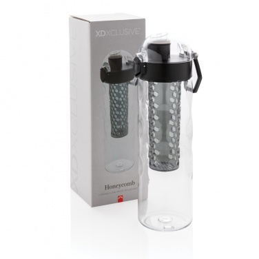 Logo trade advertising product photo of: Honeycomb lockable leak proof infuser bottle